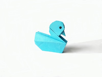 How to make a Paper duck? (easy origami)