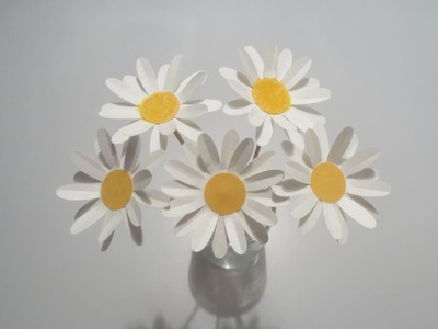 How To Make A Paper Marguerite