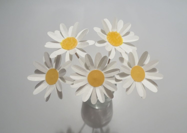 How To Make A Paper Marguerite