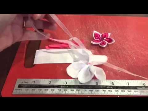 How to make a rosette bow for dog groomers