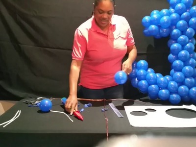 How to make an anchor with balloons