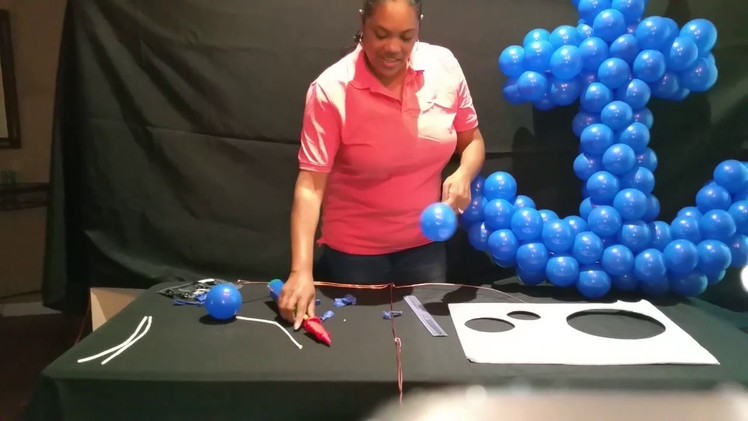 How to make an anchor with balloons