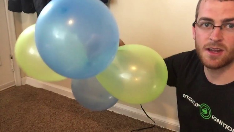 How to make balloon columns (Part 1)