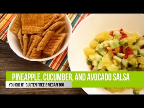 How To Make Best Salsa  Pineapple Cucumber Avocado Salsa EASY & DELICIOUS Put it on everything