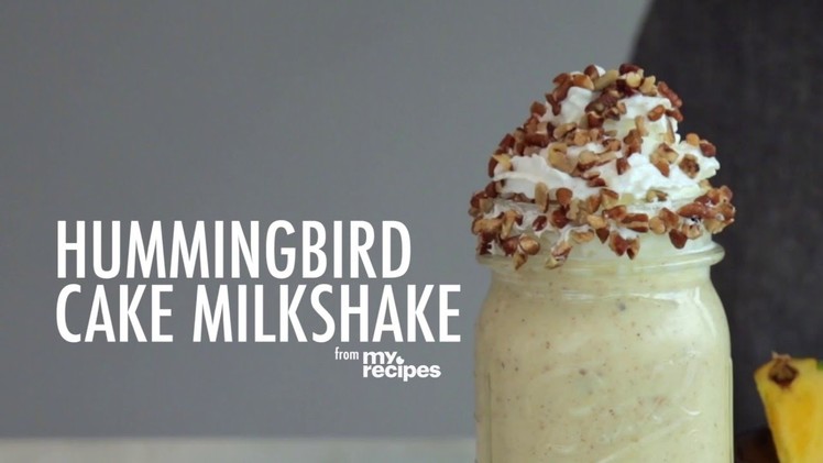How to Make Hummingbird Cake Milkshake | MyRecipes