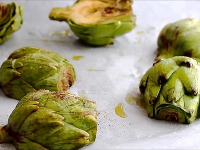 How to make Oven Roasted Artichokes Recipe | HappyFoods