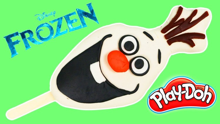How to Make Play Doh Disney Frozen Olaf Popsicle Fun & Easy DIY Play Dough Ice Cream!