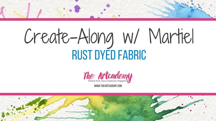 How to Make Rust Dyed Fabric