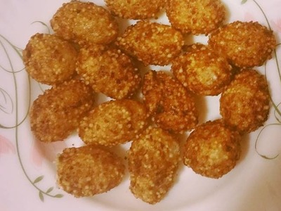 How To Make Shabudana Pitha (Crispy Sago Patties)