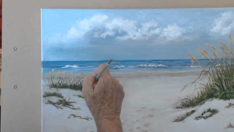 How to Paint a Beach Scene in Oils   Session 9 Finishing Touches
