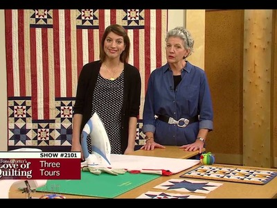 Love of Quilting: How to Make the Three Tours Quilt (2101)