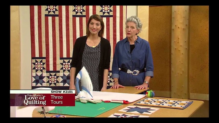 Love of Quilting: How to Make the Three Tours Quilt (2101)