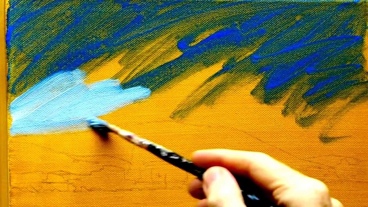 Paint Tutorial || How to paint like Monet: Lessons on Impressionist landscape painting techniques ||