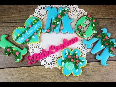 Simple  ICING FLOWER TECHNIQUES by TALECOOKIES