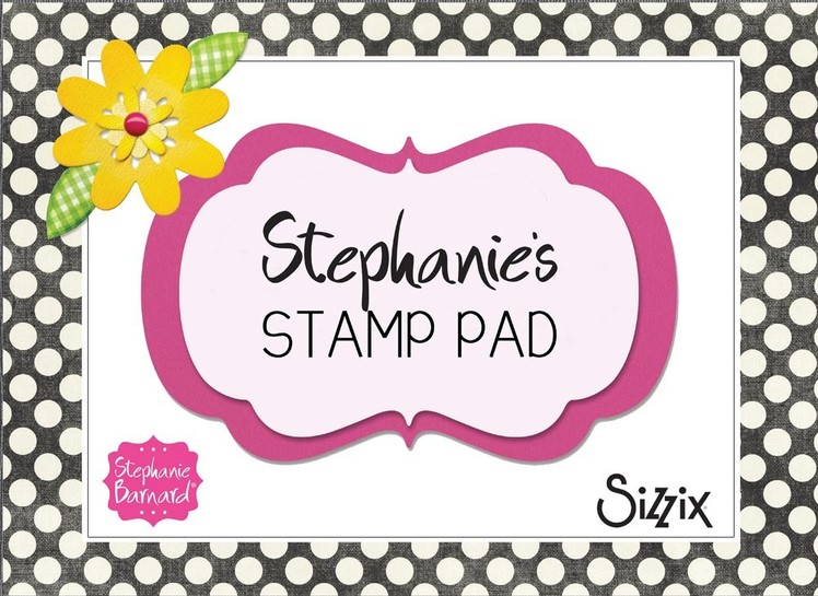 Stephanie's Stamp Pad #34 - How to Make a Happy Birthday 3-D Drop-ins Card