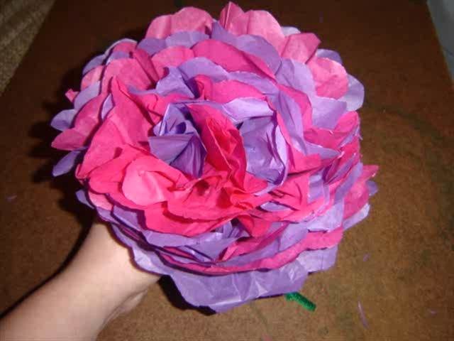Collection Of Tissue Paper Flowers