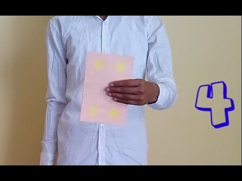 DIY Paper card Magic tutorial very easy