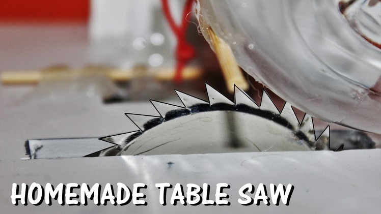 How to make a Table Saw at Home  - Easy