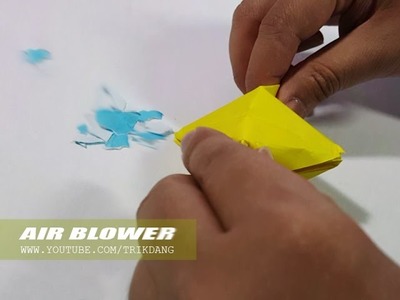 How to make an Origami for Kids - Simple  paper blower that Blows your mind | Air Blower