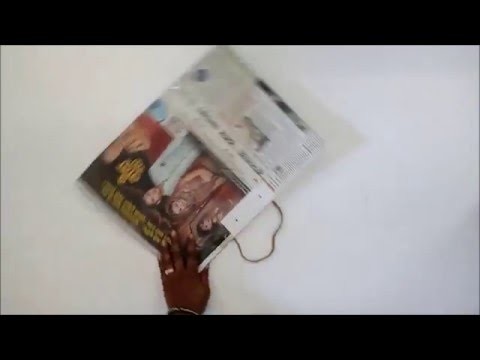 How to make Newspaper Bag for Boutique 3kg weight