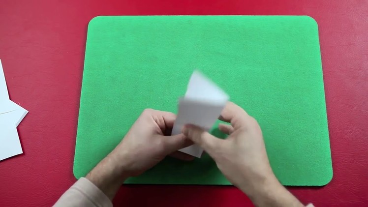 How to make paper invisible thread Trick