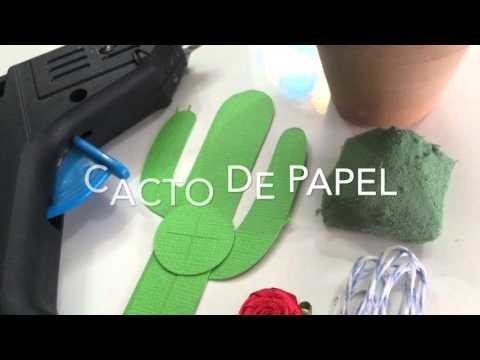 Paper cactus!