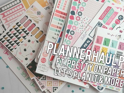 Planner Haul Pt. 2 ft. Pretty on Paper, Let's Plan It & More. Creating&Co