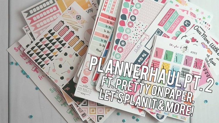 Planner Haul Pt. 2 ft. Pretty on Paper, Let's Plan It & More. Creating&Co