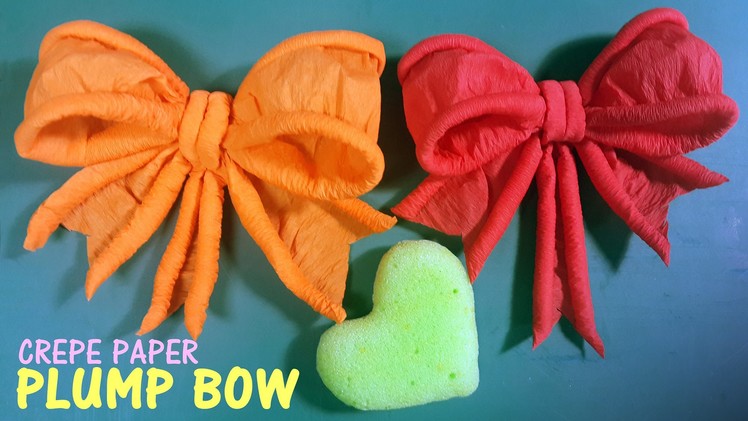 Use Barbecue Sticks and Crepe Paper to Make This Bow