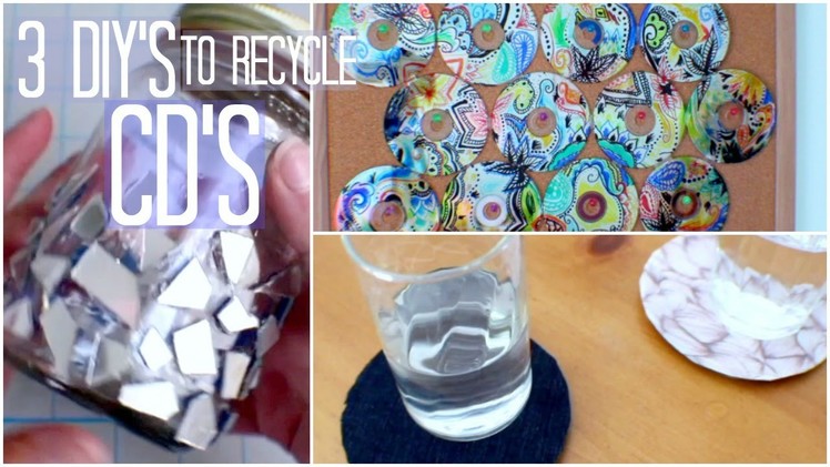 3 DIY's to Recycle CD's