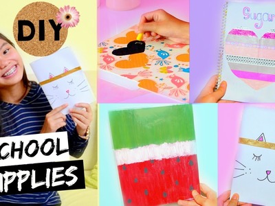 Back to School: DIY School Supplies 2016!!! Easy, Quick and Affordable!