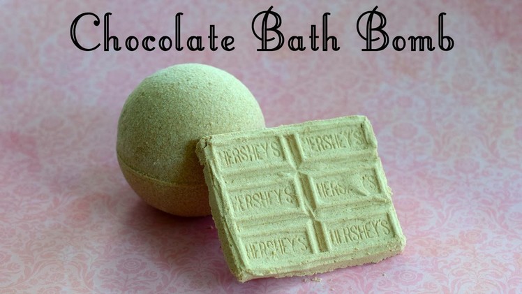 Bathe in Chocolate!. DIY Chocolate Bath Bombs!. How to make chocolate bath fizzies