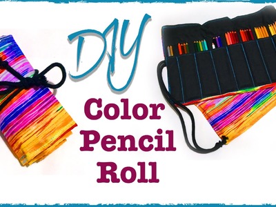 Color Pencil Roll | DIY | Diving Head First