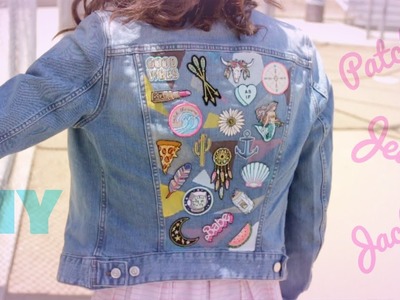 D.I.Y. Patched Jean Jacket