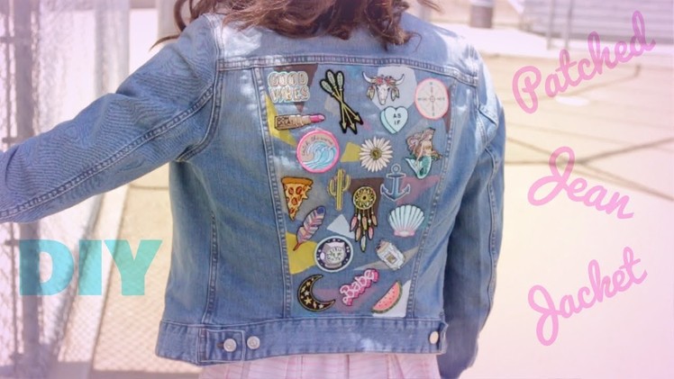 D.I.Y. Patched Jean Jacket