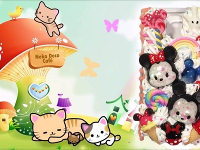 ♡ DECODEN DIY TUTORIAL: Tsum Tsum Whipped Cream Case with Melty Side Drips ♡
