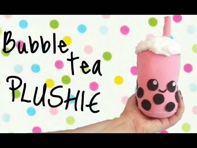 DIY BUBBLE TEA PLUSHIE