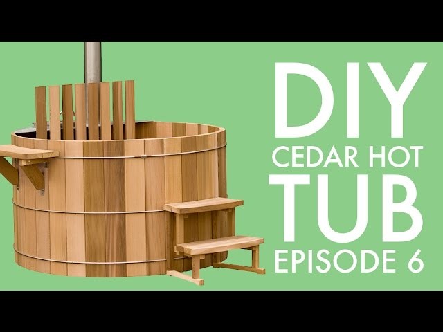 DIY Cedar Hot Tub (Episode 6): Benches and Plumbing