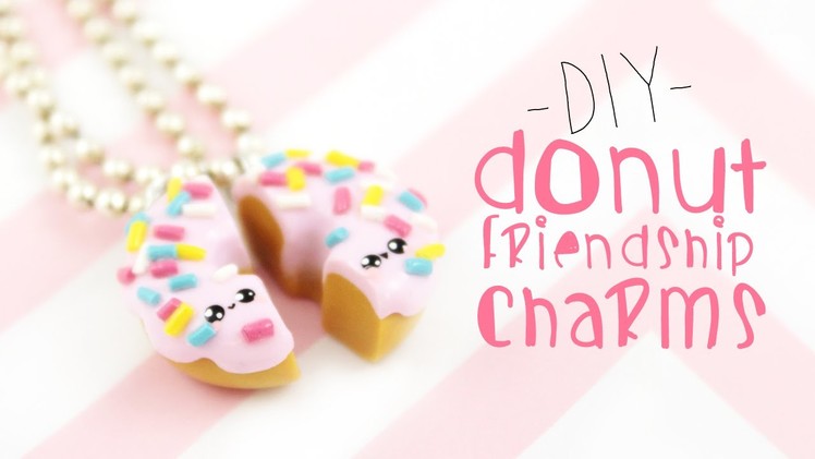 ♡ DIY  Donut Friendship Necklaces ♡  | Kawaii Friday