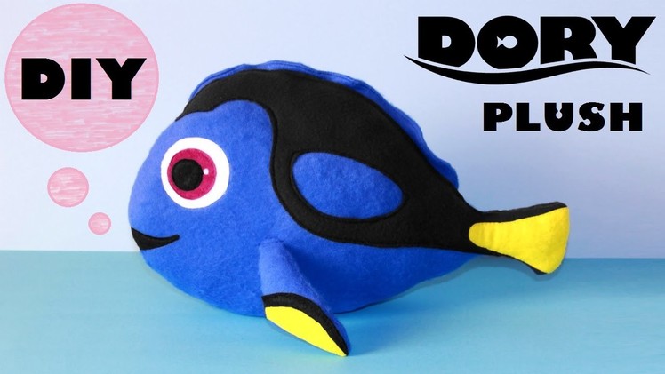 DIY Dory Plush!!! | with Free Templates | Finding Dory