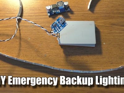 DIY Emergency Backup Lighting