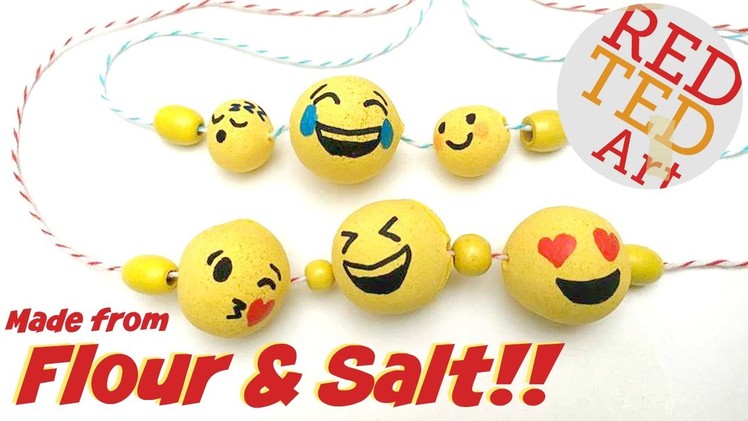 DIY Emoji Beads from Flour & Salt!