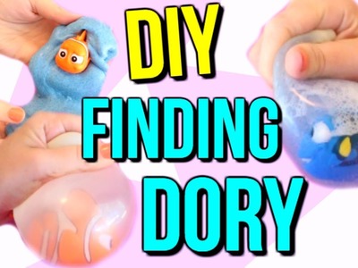 DIY Finding Dory Squishy Stress Balls + Slime | Courtney Lundquist