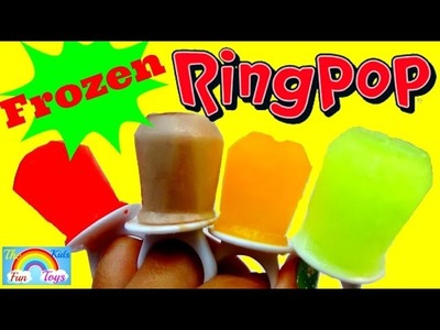 DIY Frozen Ring Pops, Super Fun and Super Cool Frozen Ring Pop by Koji