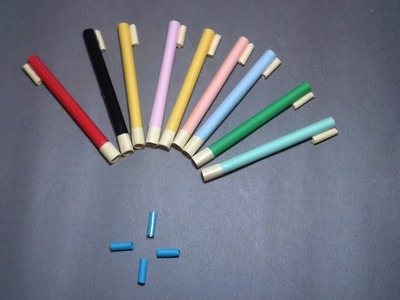 | DIY | How to make a paper POCKET MINI GUN that shoots paper bullets- | EASY TUTORİAL |