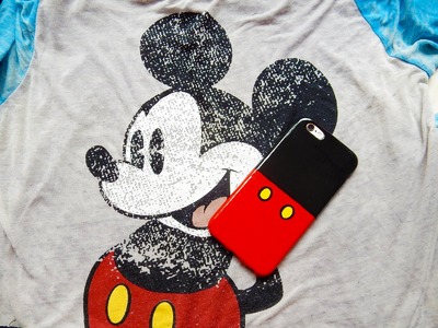 DIY Mickey Mouse Phone Case