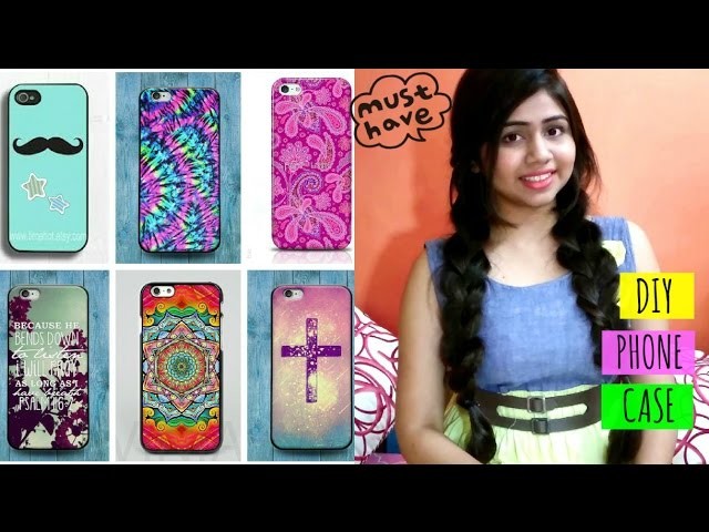 DIY Phone case | How to make Customized phone cover | Affordable | Shweta Verma