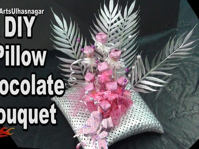 DIY Pillow Chocolate Bouquet | How to make | JK Arts 973