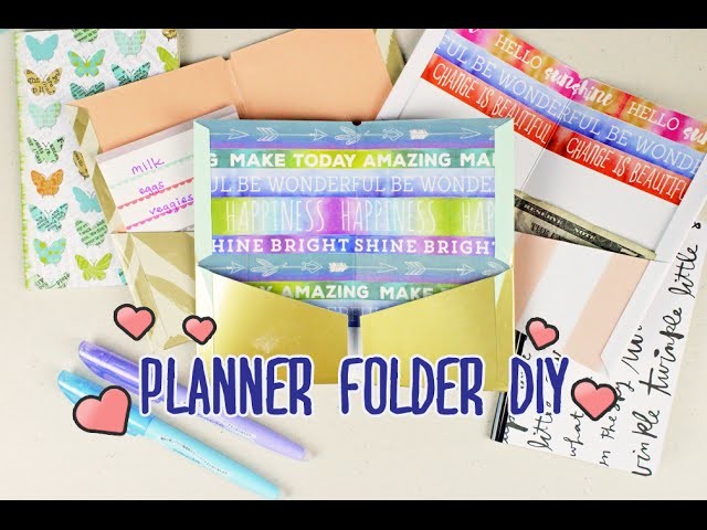 DIY Planner. Traveler's Notebook Folder