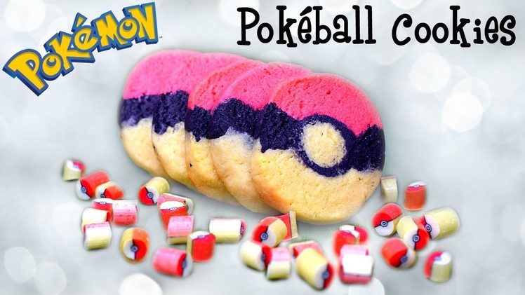 DIY Pokeball Sugar Cookies Inspired by Candy Labs' Handmade Candy. DIY Pokemon Log Sugar Cookies